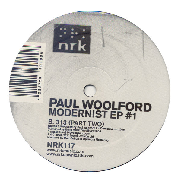 Paul Woolford - Modernist EP #1 | NRK Sound Division (NRK117) - 3