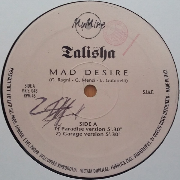 Talisha - Mad Desire | My Mine (V.R.S. 043) - 3