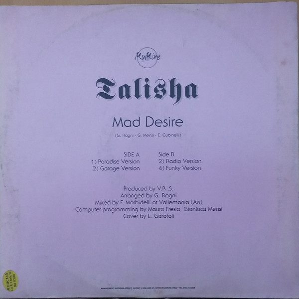 Talisha - Mad Desire | My Mine (V.R.S. 043) - 4