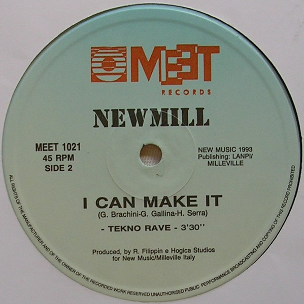 New Mill - I Can Make It | Meet Records (MEET 1021) - 4 New Mill - I Can Make It | Meet Records (MEET 1021) - 4