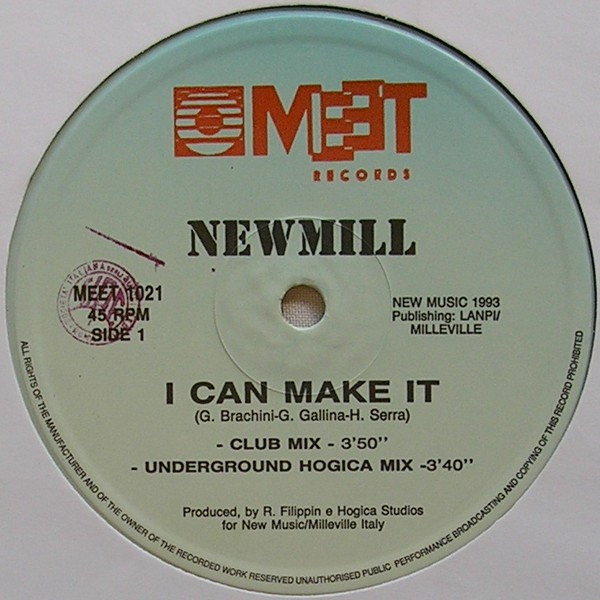 New Mill - I Can Make It | Meet Records (MEET 1021) - 2 New Mill - I Can Make It | Meet Records (MEET 1021) - 2