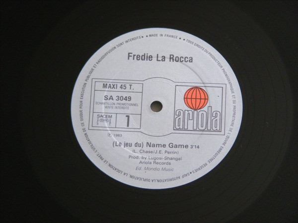 (Le Jeu Du) Name game