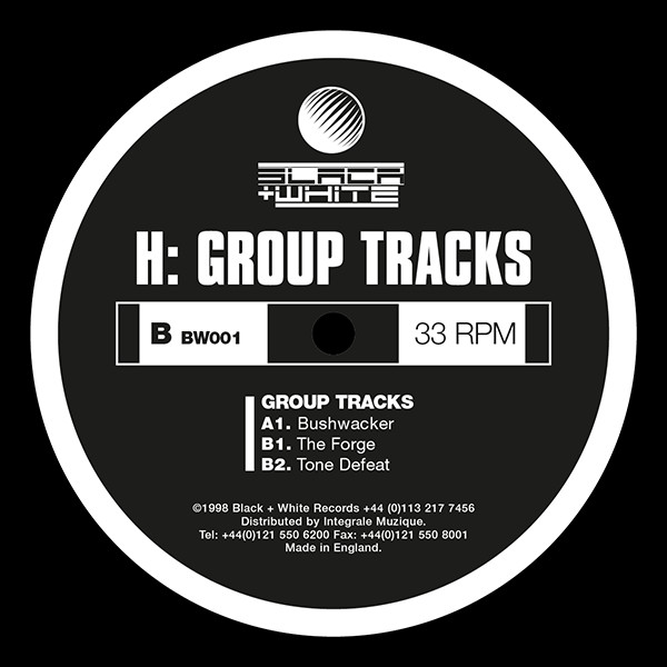 H - Group Tracks | Black + White (BW001) - main