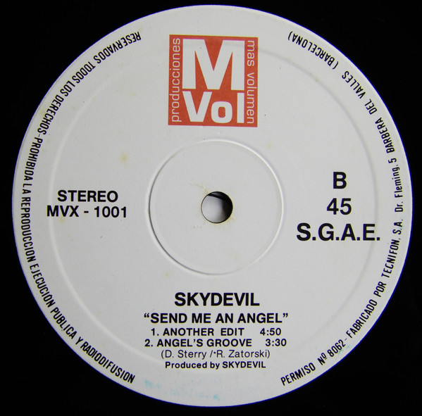 Skydevil - Send Me An Angel | Producciones Más Volumen (MVX - 1001) - 4