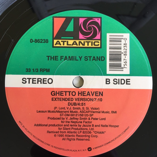 The Family Stand - Ghetto Heaven | Atlantic (0-86238) - 5 The Family Stand - Ghetto Heaven | Atlantic (0-86238) - 5