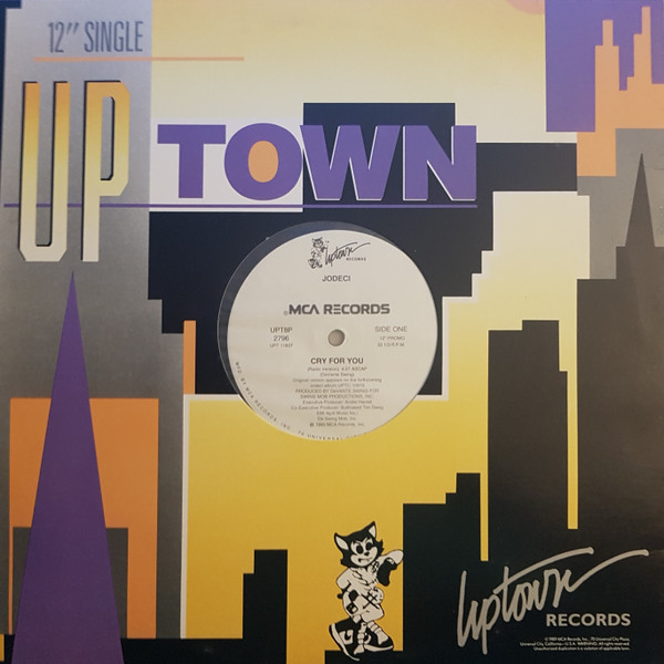Jodeci - Cry For You | Uptown Records (UPT8P 2796) - main