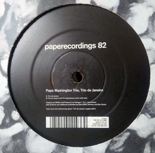 Papa Washington Trio - Trio De Janeiro | Paper Recordings (Paperecordings 82) - 2