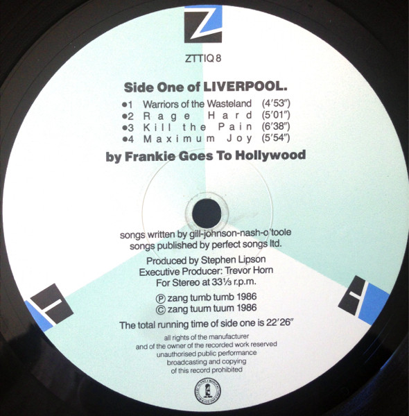 Frankie Goes To Hollywood - Liverpool | ZTT (ZTTIQ 8) - 5