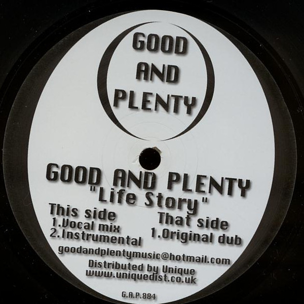 Good And Plenty - Life Story | Good and Plenty (G.A.P. 004) - 2 Good And Plenty - Life Story | Good and Plenty (G.A.P. 004) - 2