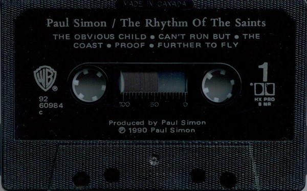 Paul Simon - The Rhythm Of The Saints | Warner Bros. Records (92 60984) - 3 Paul Simon - The Rhythm Of The Saints | Warner Bros. Records (92 60984) - 3