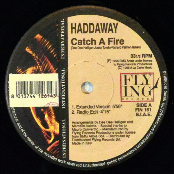 Haddaway - Catch A Fire | Flying International (FIN 161) - 2