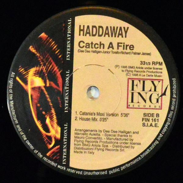Haddaway - Catch A Fire | Flying International (FIN 161) - 3