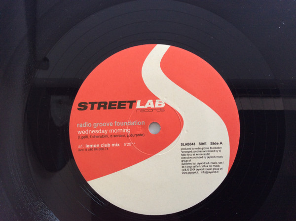 Radio Groove Foundation - Wednesday Morning | Streetlab Records (SLAB 043) - 3