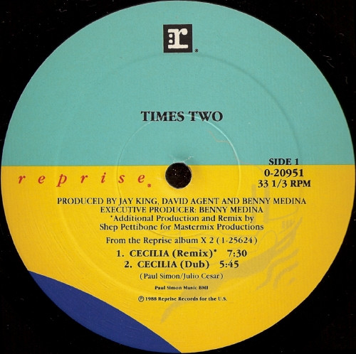 Times Two - Cecilia | Reprise Records (0-20951) - 3 Times Two - Cecilia | Reprise Records (0-20951) - 3