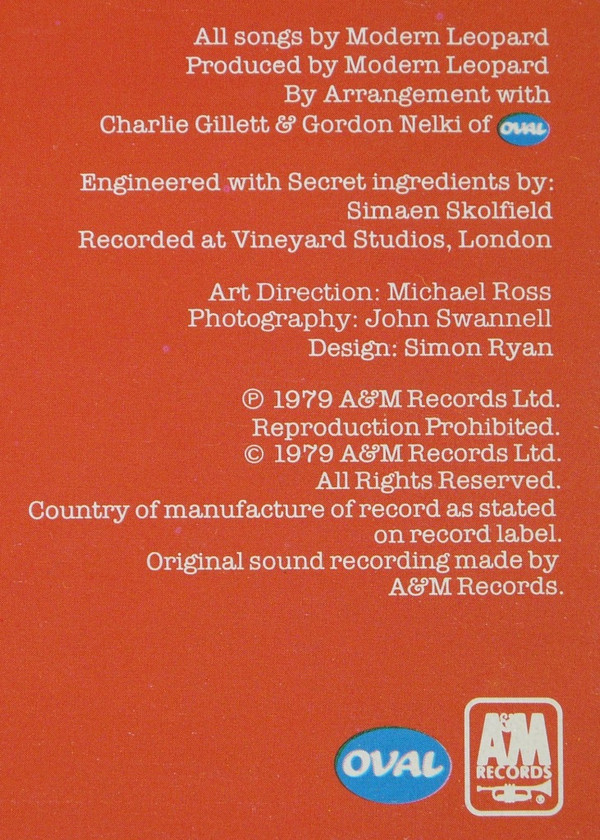 The Secret - The Secret | A&M Records (SP-9035) - 3 The Secret - The Secret | A&M Records (SP-9035) - 3