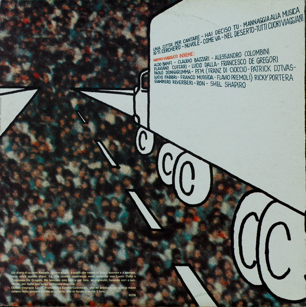 Ron - Una Città Per Cantare | Spaghetti Records (ZPLSR 34079) - 2