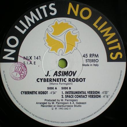 J. Asimov - Cybernetic Robot | No Limits (NLX 141) - main