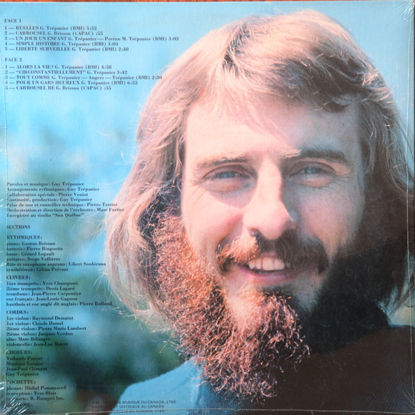 Guy Trépanier - Pour Un Gars Heureux | Warner Bros. Records (WSC-9016) - 2 Guy Trépanier - Pour Un Gars Heureux | Warner Bros. Records (WSC-9016) - 2
