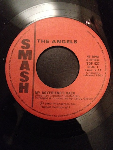 The Angels - My Boyfriend's Back/I Adore Him | Smash Records (TOP 027) - main