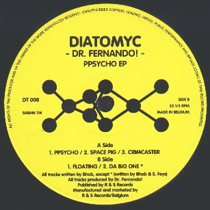 Dr. Fernando! - Ppsycho EP | Diatomyc (DT 008) - main Dr. Fernando! - Ppsycho EP | Diatomyc (DT 008) - main