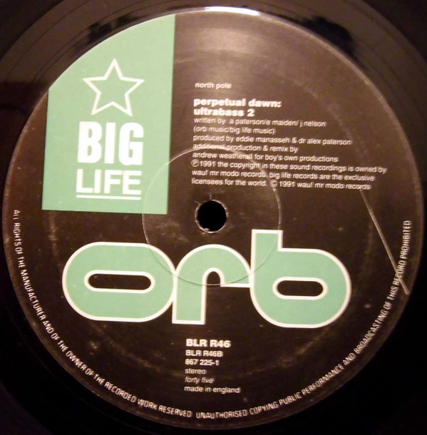 The Orb - Orb In Dub (Perpetual Dawn & Towers Of Dub, The Remix) | Big Life (BLR R46) - 4