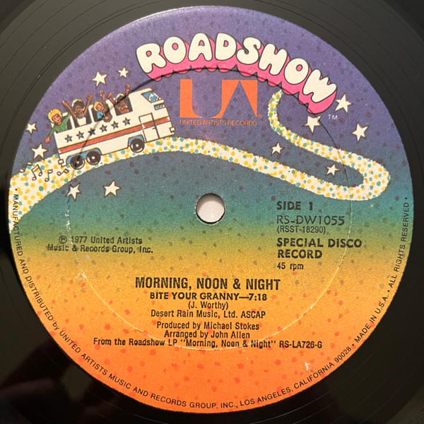 Morning, Noon & Night - Bite Your Granny / Feelin' Strong | Roadshow (RS-DW1055) - main