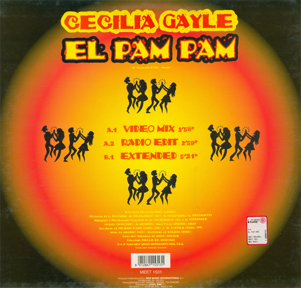 Cecilia Gayle - El Pam Pam | Meet Records (MEET 1531) - 2
