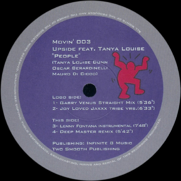 Upside Feat. Tanya Louise - People | Movin' Records (MOVIN' 003) - 2 Upside Feat. Tanya Louise - People | Movin' Records (MOVIN' 003) - 2
