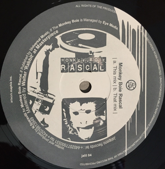 Monkey Boie Rascal - Dark Taste | Illegal Beats (jalil 04) - 3