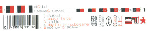 Menswear - Stardust | Laurel (LAUCD6) - 3