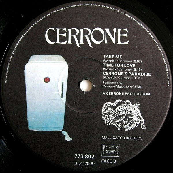 Cerrone - Cerrone's Paradise | Malligator (773 802) - 4 Cerrone - Cerrone's Paradise | Malligator (773 802) - 4
