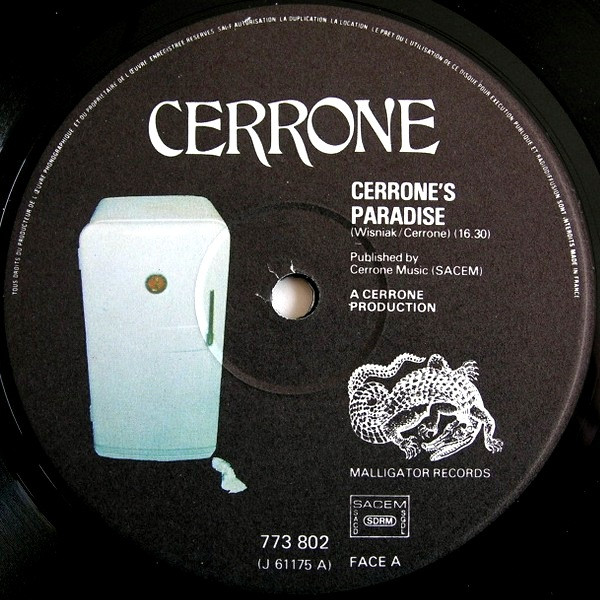 Cerrone - Cerrone's Paradise | Malligator (773 802) - 3 Cerrone - Cerrone's Paradise | Malligator (773 802) - 3