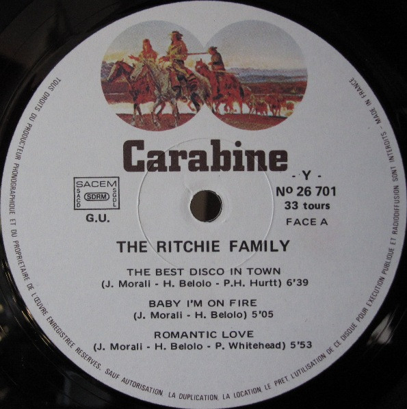 The Ritchie Family - Arabian Nights | Carabine (26 701) - 3 The Ritchie Family - Arabian Nights | Carabine (26 701) - 3