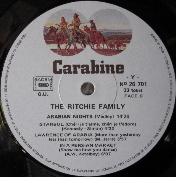 The Ritchie Family - Arabian Nights | Carabine (26 701) - 4 The Ritchie Family - Arabian Nights | Carabine (26 701) - 4