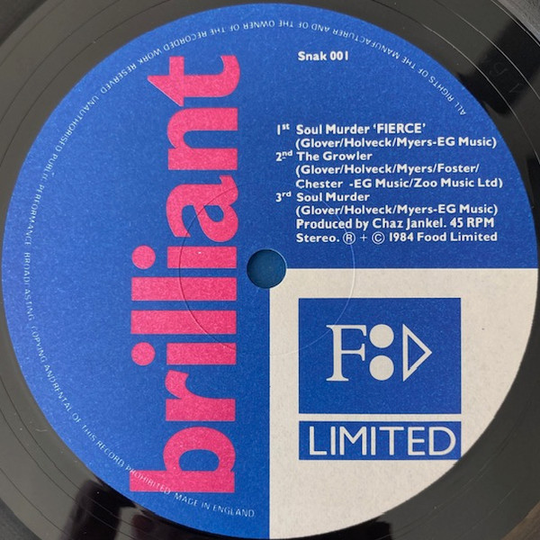 Brilliant - Soul Murder | Food (SNAK 001) - 4