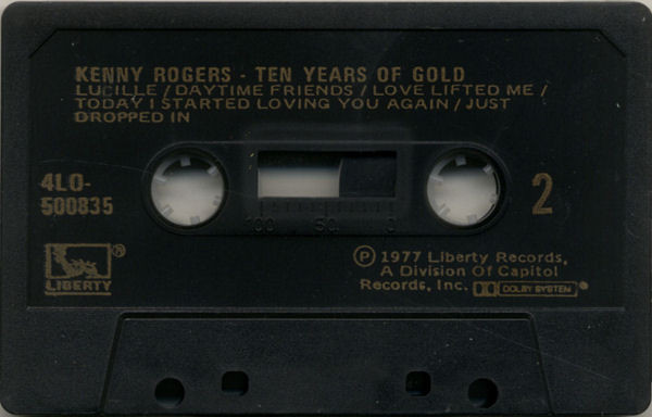 Kenny Rogers - Ten Years Of Gold | Liberty (4LO-500835) - 4 Kenny Rogers - Ten Years Of Gold | Liberty (4LO-500835) - 4