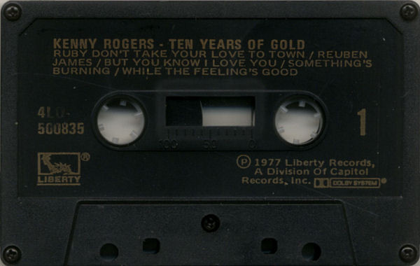 Kenny Rogers - Ten Years Of Gold | Liberty (4LO-500835) - 3 Kenny Rogers - Ten Years Of Gold | Liberty (4LO-500835) - 3