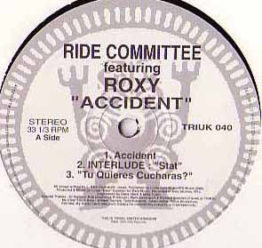 The Ride Committee Featuring Roxy - Accident | TRIBAL United Kingdom (TRIUK 040)