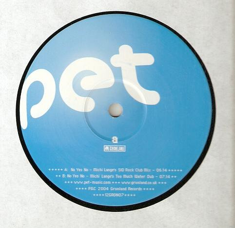 Pet - No Yes No | Grönland Records (12GRON07) - main Pet - No Yes No | Grönland Records (12GRON07) - main