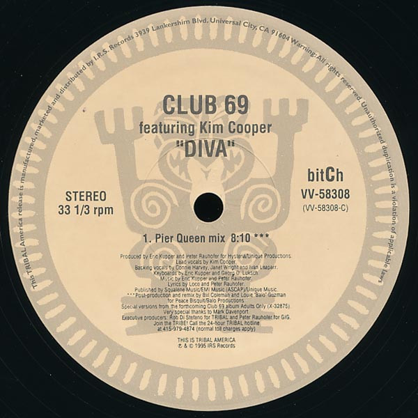 Club 69 Featuring Kim Cooper - Diva | TRIBAL America (VV-58308) - 4