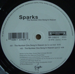 Sparks - The Number One Song In Heaven | Roadrunner Records (RR 2262-6) - main Sparks - The Number One Song In Heaven | Roadrunner Records (RR 2262-6) - main