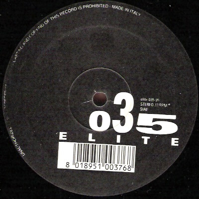 DJ Sonar - Sonar | Elite (ELITE 035-95) - 2