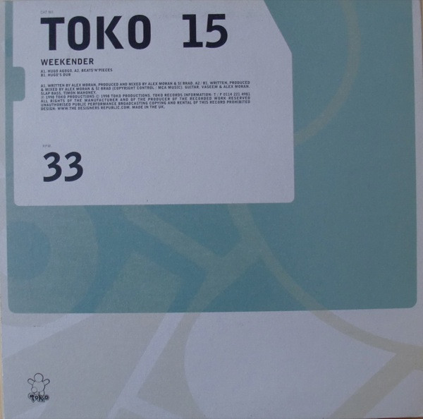 Weekender - Hugo Agogo | Toko Records (TOKO 15) - 2 Weekender - Hugo Agogo | Toko Records (TOKO 15) - 2