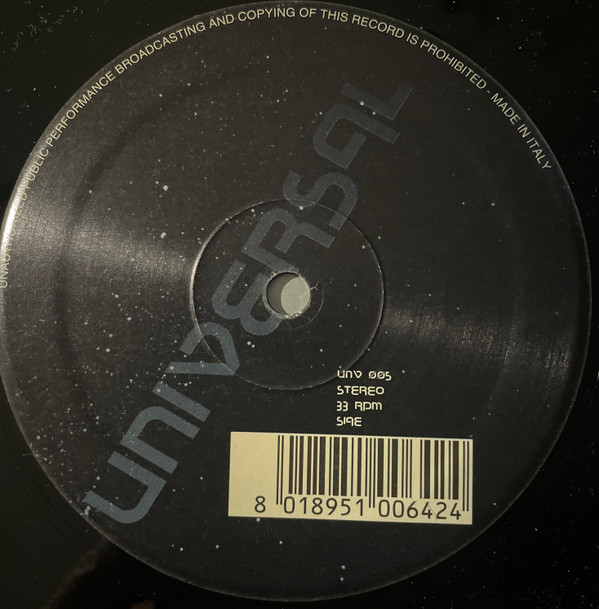 Argento - Phenomena | Universal Records (UNV 005) - 4 Argento - Phenomena | Universal Records (UNV 005) - 4