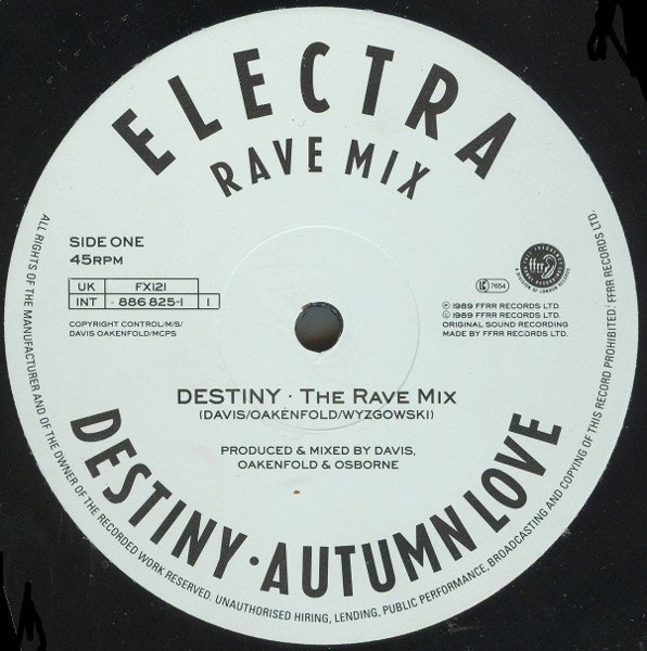 Electra - Destiny / Autumn Love | FFRR (FX 121) - 3