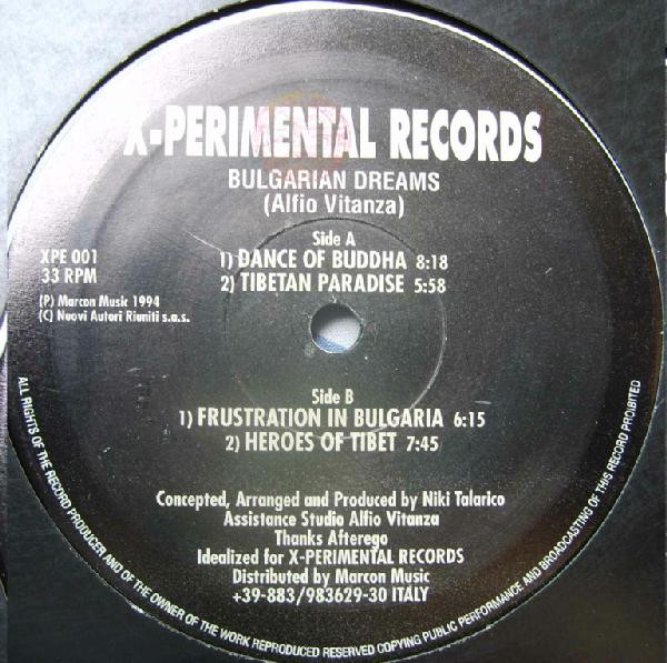 Bulgarian Dreams - Bulgarian Dreams | X-Perimental Records (XPE 001) - main