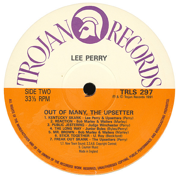 Lee Perry - Out Of Many, The Upsetter | Trojan Records (TRLS 297) - 4 Lee Perry - Out Of Many, The Upsetter | Trojan Records (TRLS 297) - 4