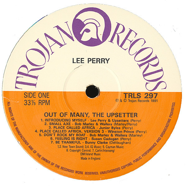 Lee Perry - Out Of Many, The Upsetter | Trojan Records (TRLS 297) - 3 Lee Perry - Out Of Many, The Upsetter | Trojan Records (TRLS 297) - 3