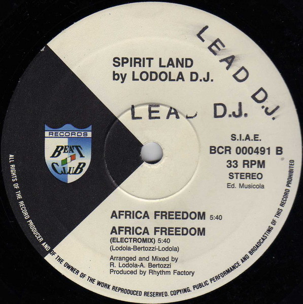 Spirit Land by Roberto Lodola - Impi / Africa Freedom | Beat Club Records (BCR 000491) - 3 Spirit Land by Roberto Lodola - Impi / Africa Freedom | Beat Club Records (BCR 000491) - 3