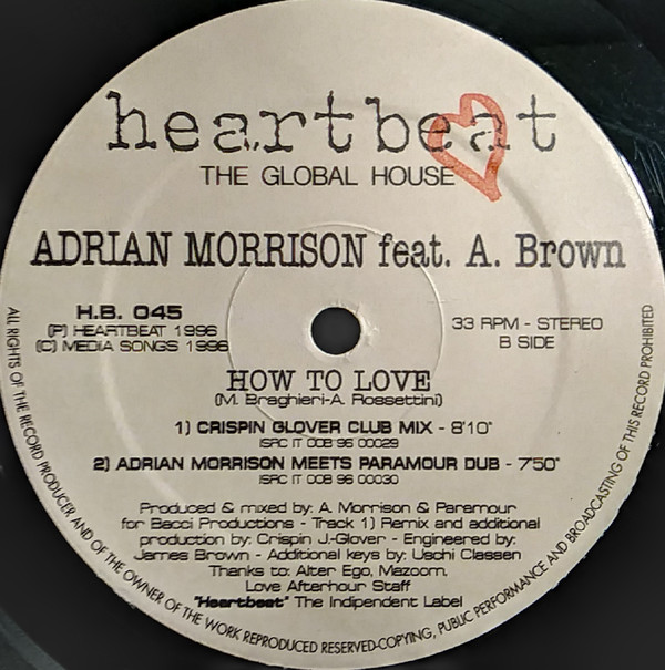 Adrian Morrison - How To Love | Heartbeat (HB 045)
